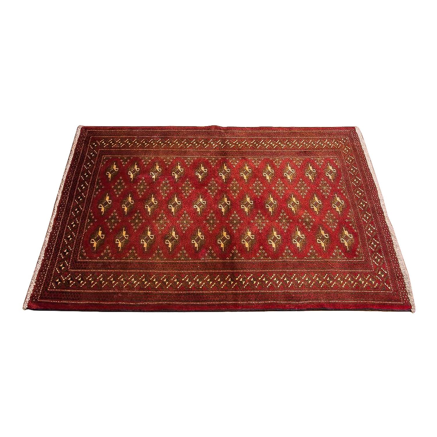 Tappeto Turkaman - 123 x 95 cm - rosso