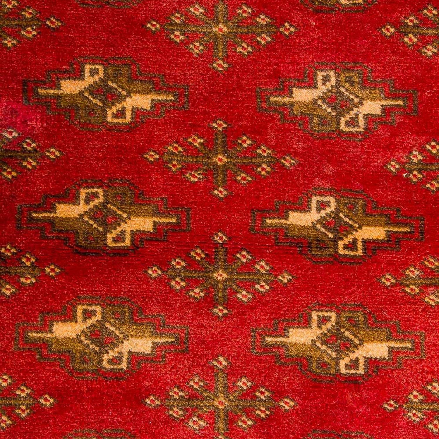 Tappeto Turkaman - 123 x 95 cm - rosso