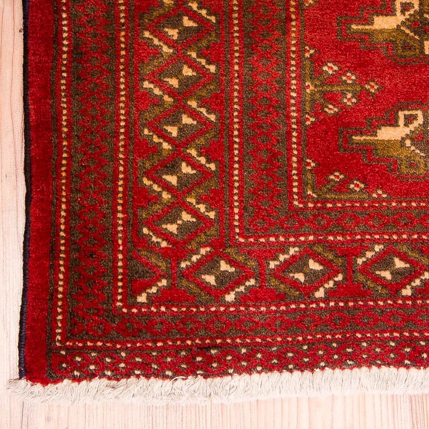 Tappeto Turkaman - 123 x 95 cm - rosso