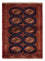 Tappeto Turkaman - 134 x 99 cm - blu scuro