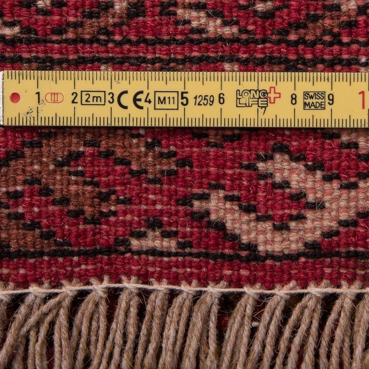 Tappeto Turkaman - 134 x 99 cm - blu scuro