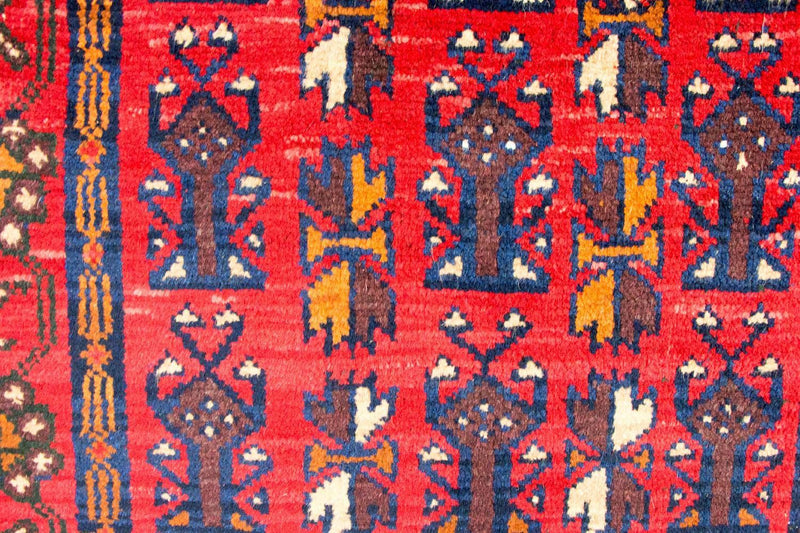 Tappeto Belutsch - 130 x 74 cm - rosso