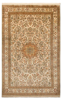 Tappeto di seta - Seta del Kashmir - 295 x 173 cm - beige
