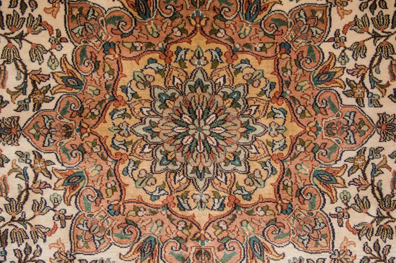 Tappeto di seta - Seta del Kashmir - 295 x 173 cm - beige