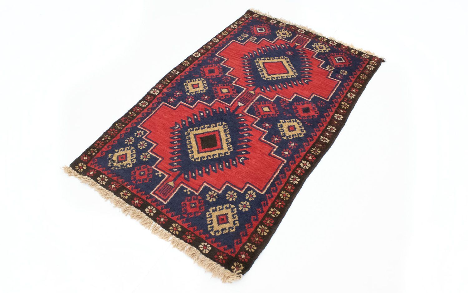 Tappeto Belutsch - 128 x 81 cm - rosso