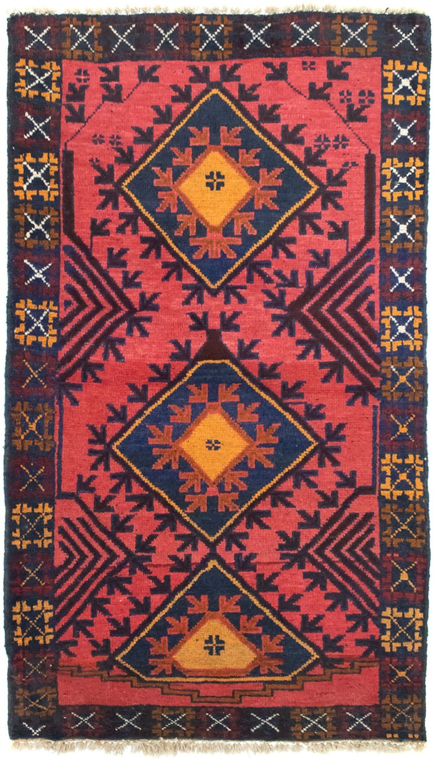 Tappeto Belutsch - 140 x 82 cm - rosso
