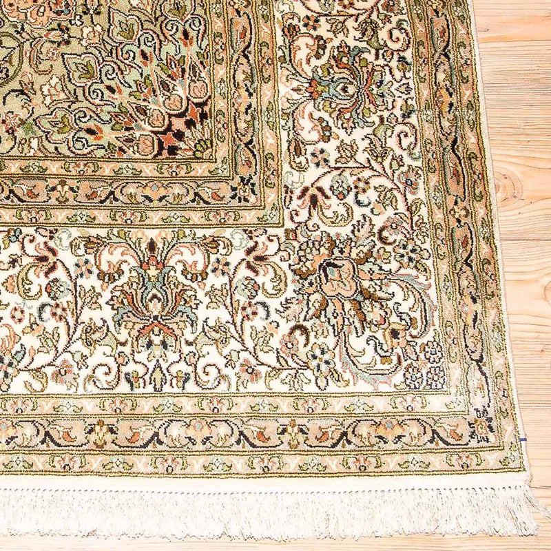 Tappeto di seta - Seta del Kashmir - 314 x 213 cm - beige