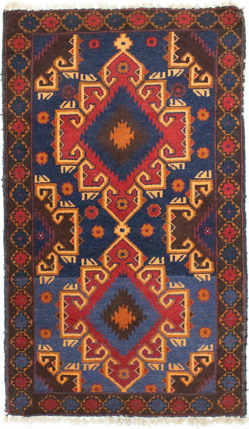 Tappeto Belutsch - 130 x 74 cm - blu