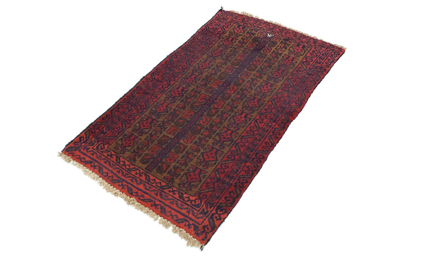 Tappeto Belutsch - 126 x 74 cm - rosso
