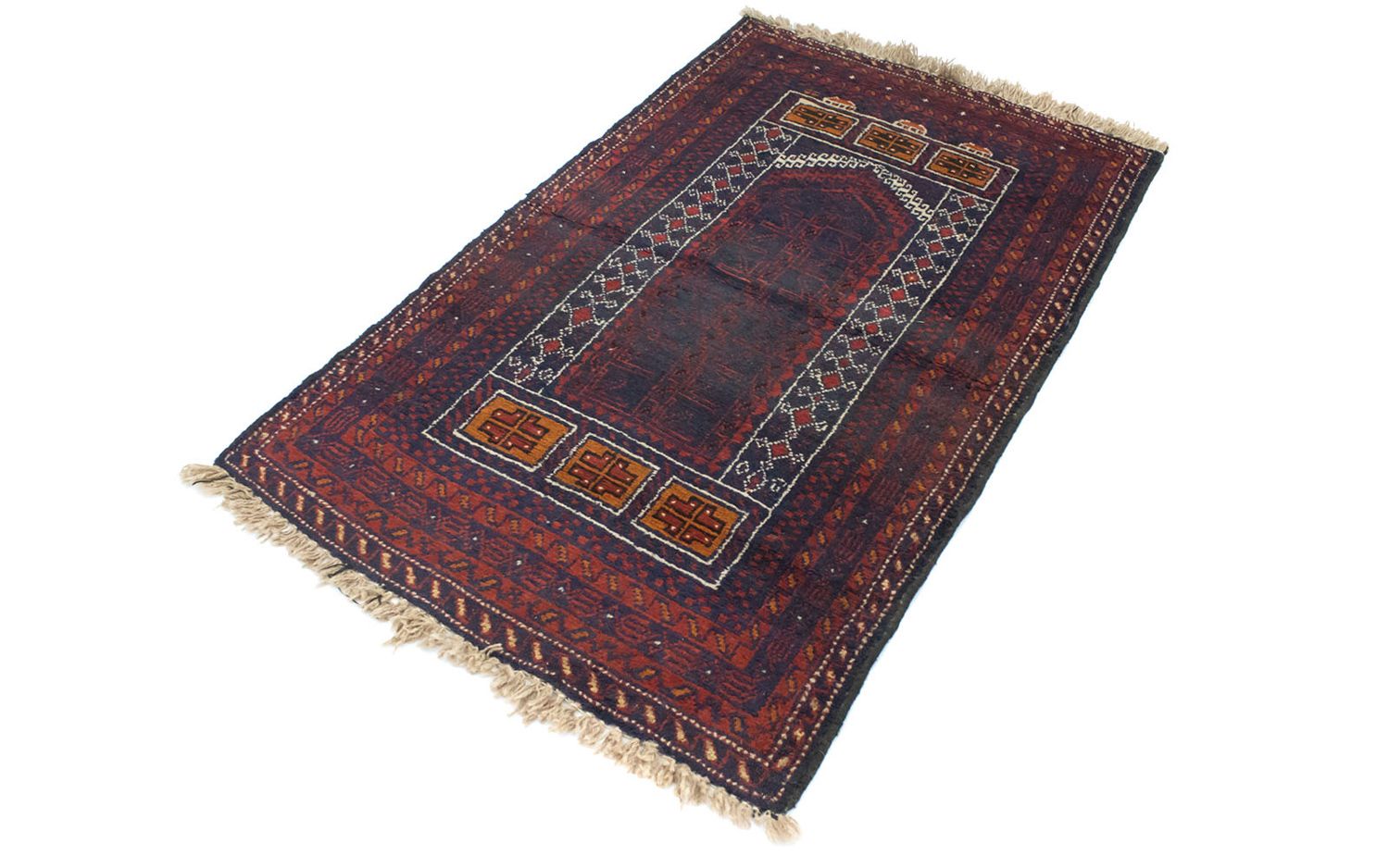 Tappeto Belutsch - 139 x 84 cm - multicolore