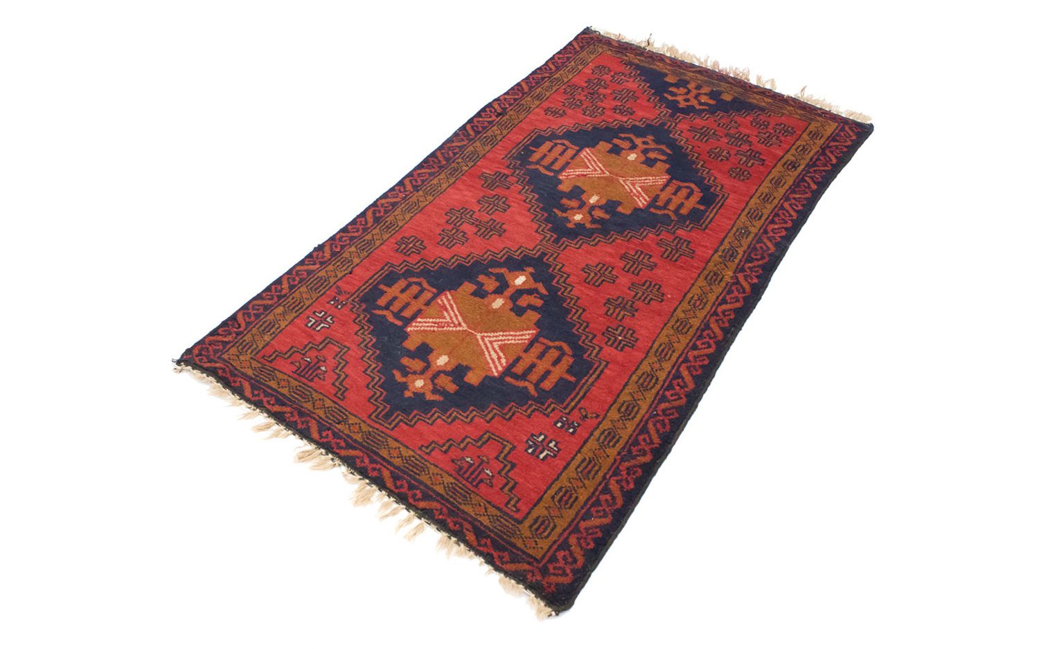 Tappeto Belutsch - 129 x 74 cm - rosso
