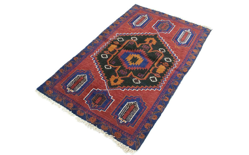 Tappeto Belutsch - 135 x 81 cm - blu