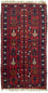 Tappeto Belutsch - 130 x 74 cm - rosso