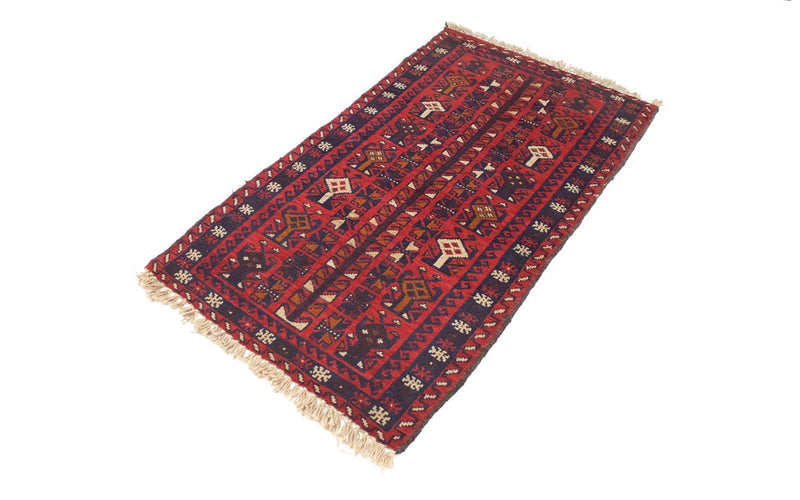 Tappeto Belutsch - 130 x 74 cm - rosso