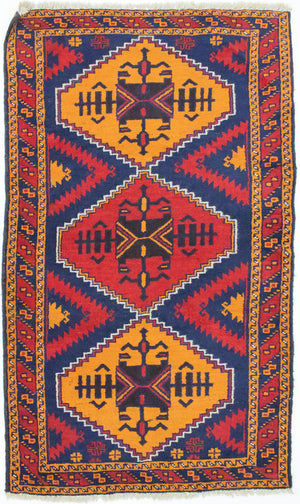 Tappeto Belutsch - 138 x 85 cm - blu