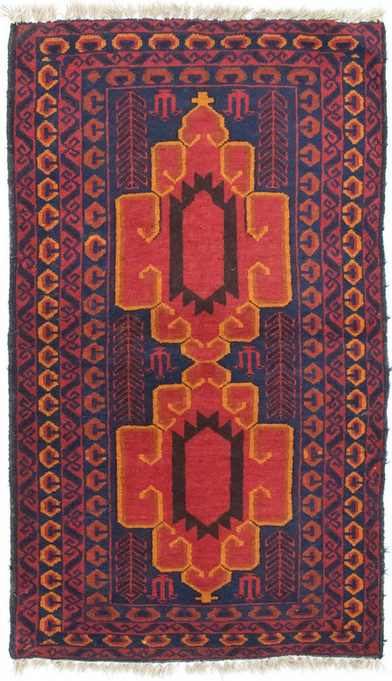 Tappeto Belutsch - 138 x 78 cm - blu