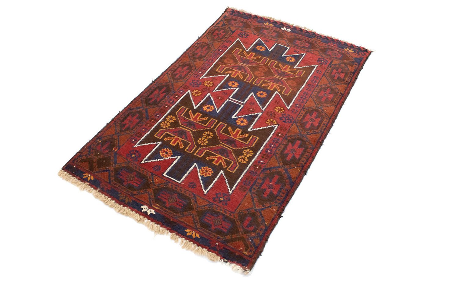 Tappeto Belutsch - 133 x 79 cm - rosso