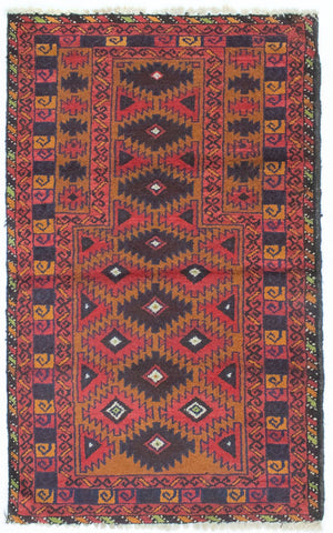 Tappeto Belutsch - 146 x 86 cm - multicolore