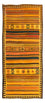 Tappeto corsia Tappeto Kelim - Vecchio - 355 x 160 cm - multicolore