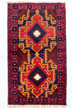 Tappeto Belutsch - 135 x 73 cm - multicolore