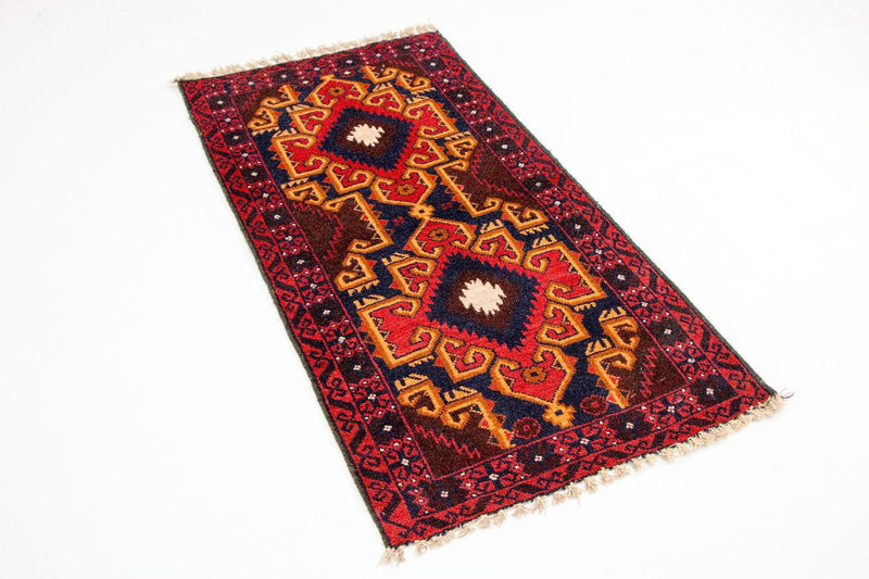 Tappeto Belutsch - 135 x 73 cm - multicolore