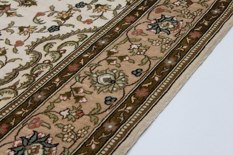 Tappeto di seta - seta cinese - 152 x 91 cm - beige