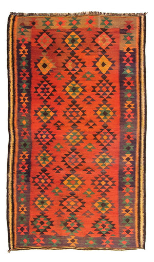 Tappeto Kelim - Vecchio - 250 x 155 cm - multicolore