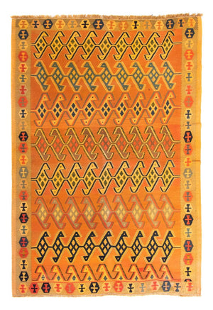 Tappeto Kelim - Vecchio - 250 x 180 cm - multicolore