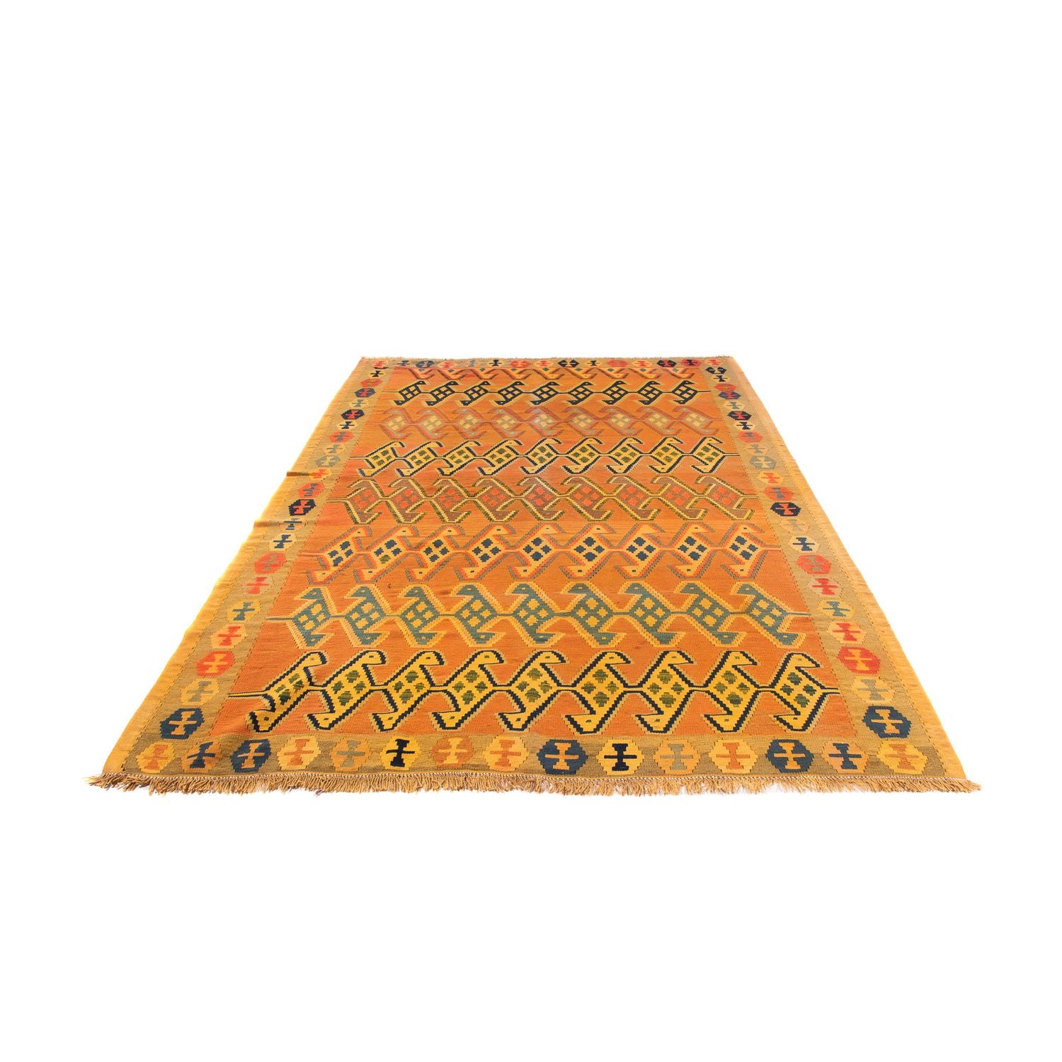 Tappeto Kelim - Vecchio - 250 x 180 cm - multicolore