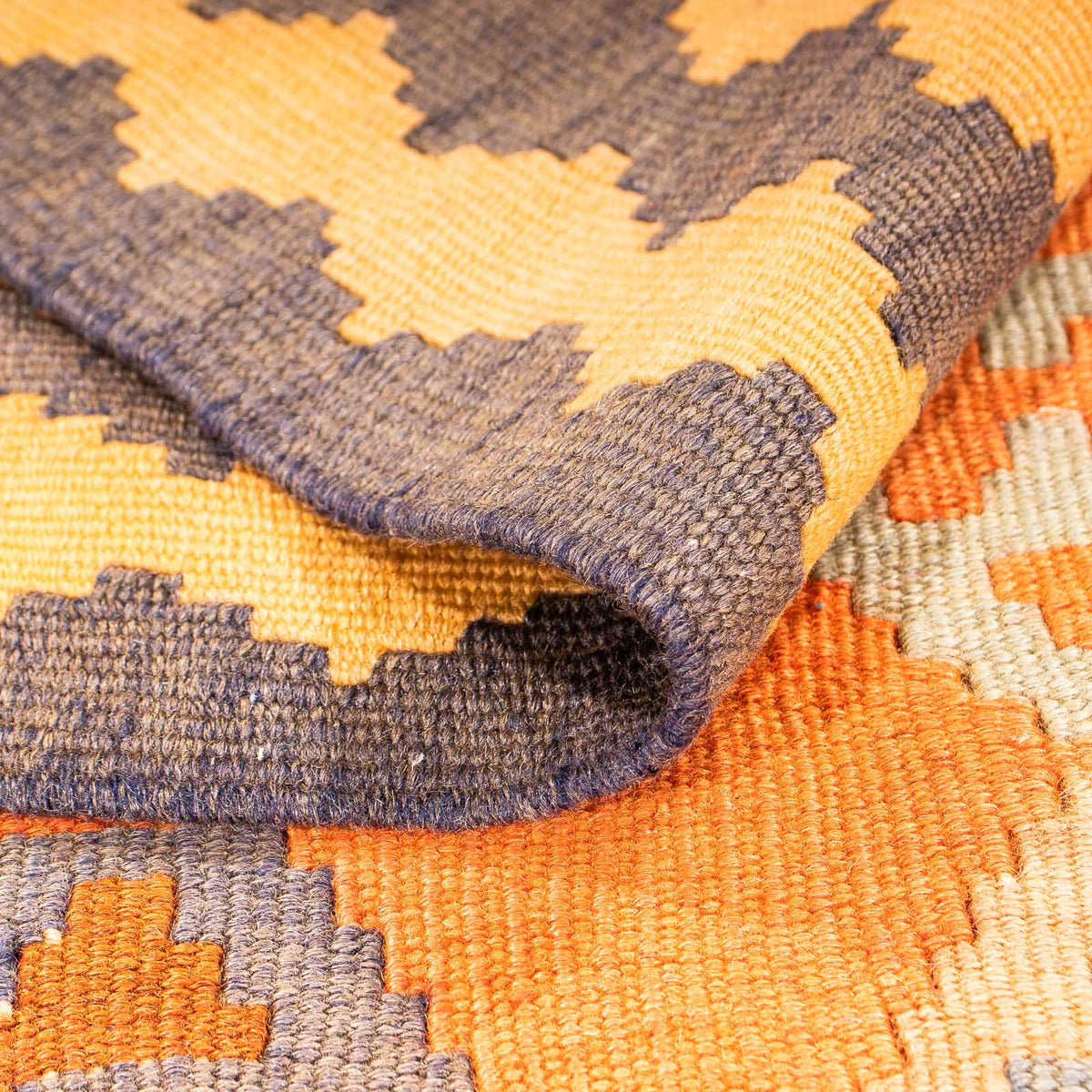 Tappeto corsia Tappeto Kelim - Vecchio - 290 x 140 cm - multicolore