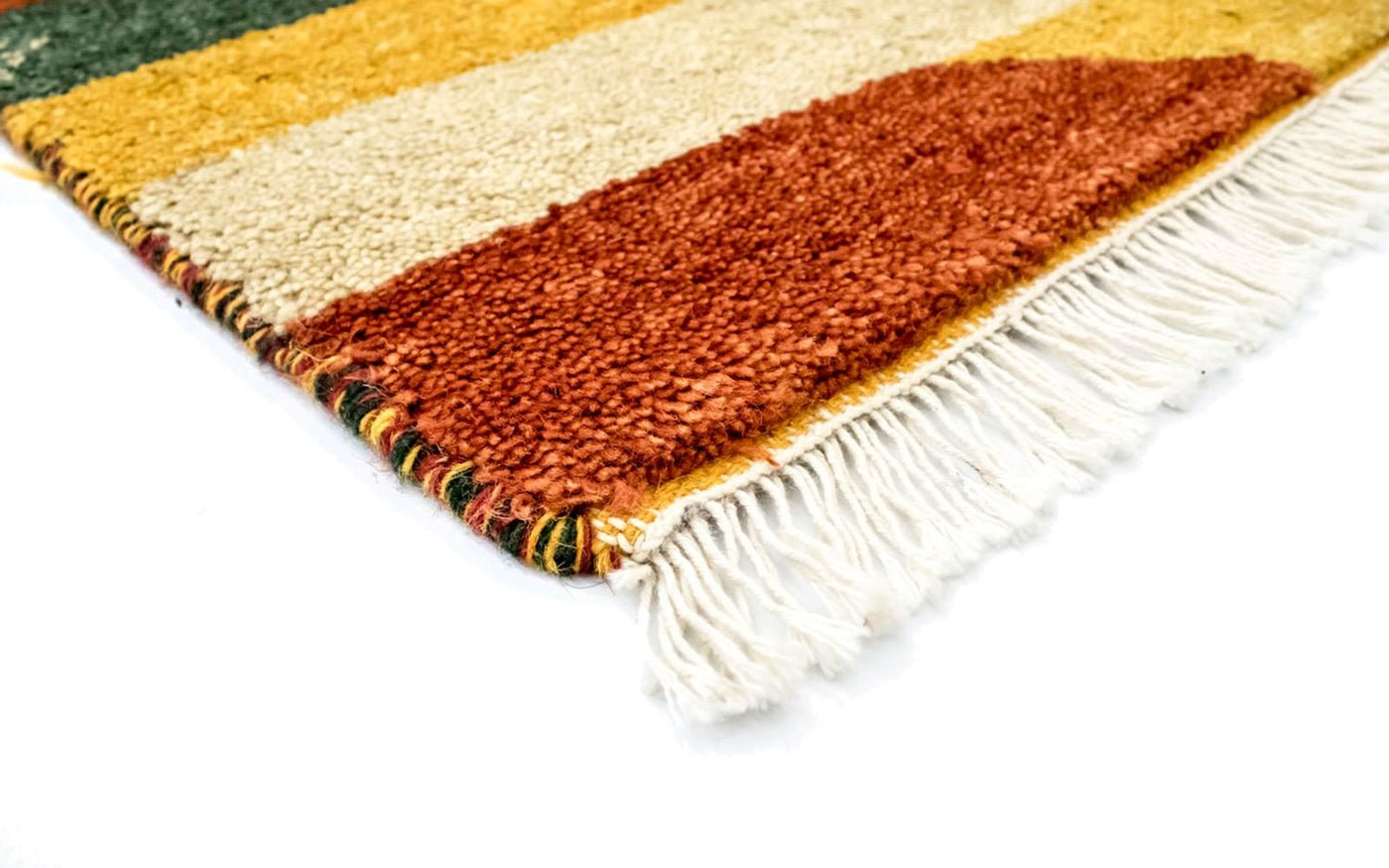 Gabbeh Indo Tappeto 90x60cm - Tappeto di lana