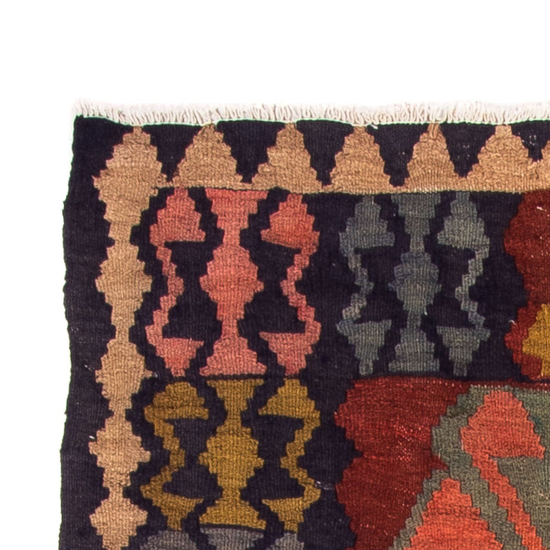 Tappeto corsia Tappeto Kelim - Vecchio - 230 x 110 cm - multicolore