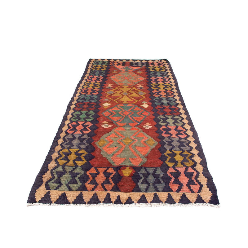 Tappeto corsia Tappeto Kelim - Vecchio - 230 x 110 cm - multicolore