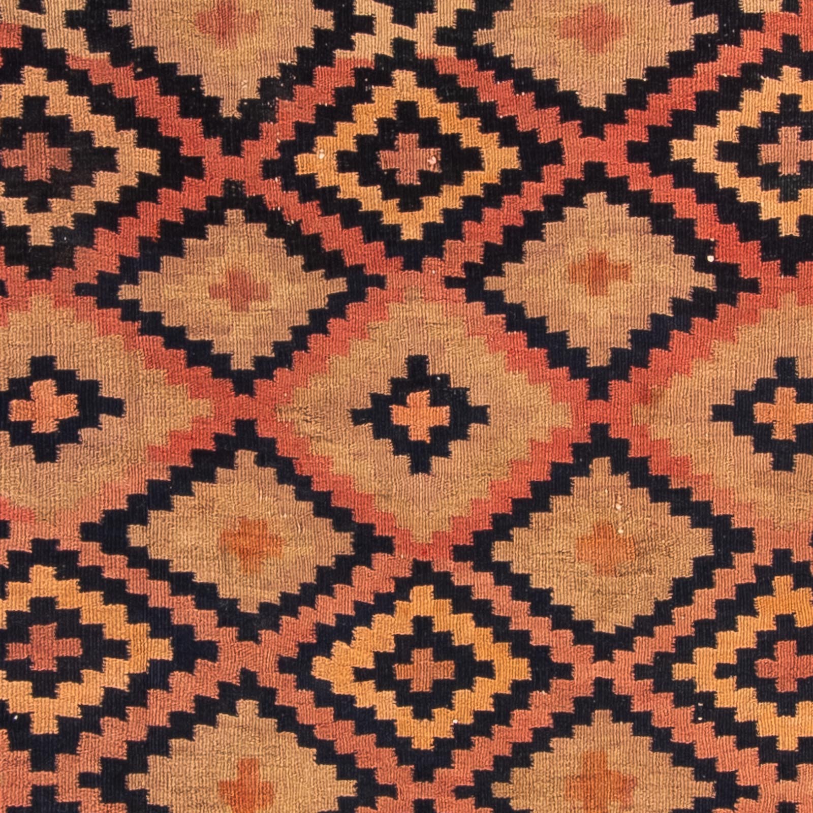 Tappeto corsia Tappeto Kelim - Vecchio - 330 x 145 cm - multicolore