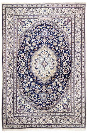 Tappeto Persero - Nain - Reale - 291 x 199 cm - blu