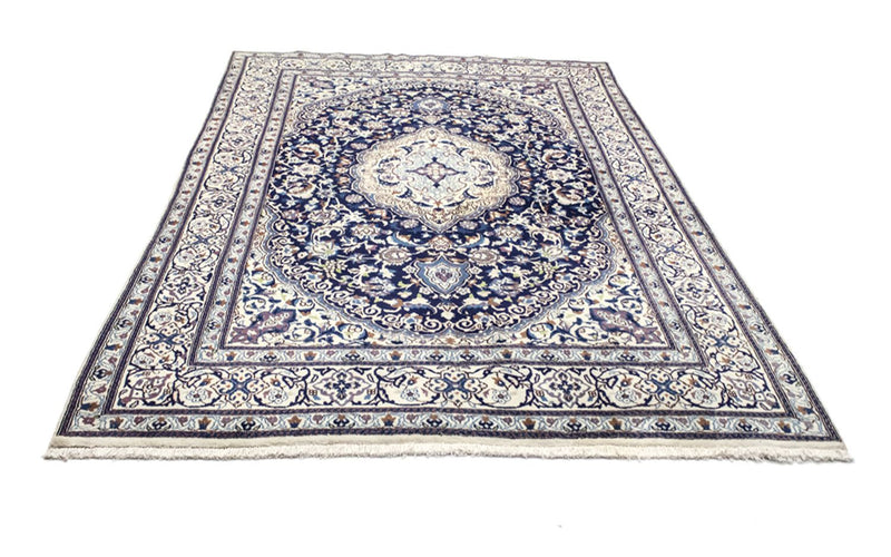 Tappeto Persero - Nain - Reale - 291 x 199 cm - blu