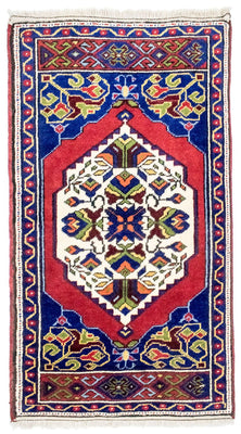 Tappeto orientale - 97 x 56 cm - blu