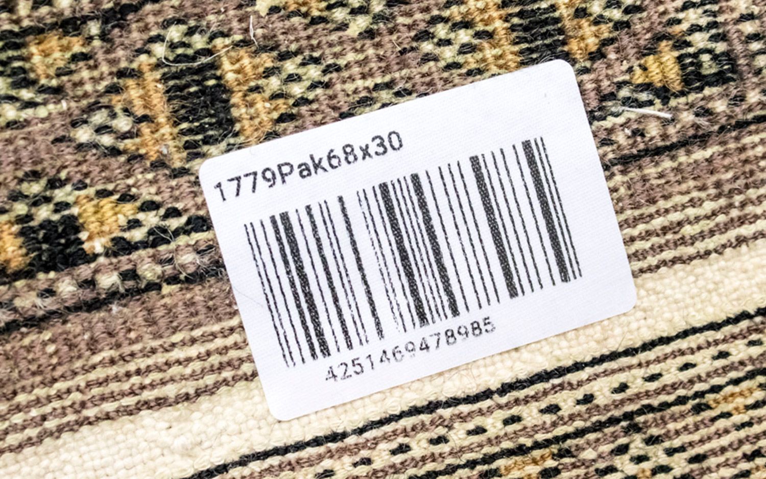 Tappeto Pakistani - 68 x 30 cm - rosso
