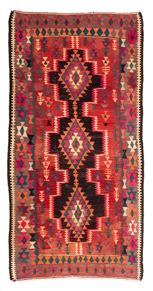Tappeto Kelim - Vecchio - 290 x 150 cm - multicolore