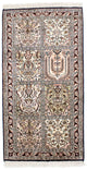 Seta del Kashmir Tappeto 65x124cm - Tappeto orientale
