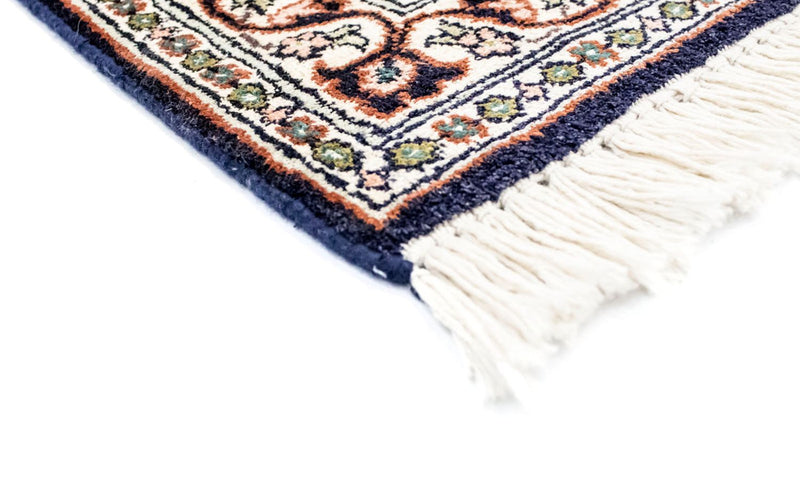 Tappeto di seta - Seta del Kashmir - 124 x 65 cm - multicolore