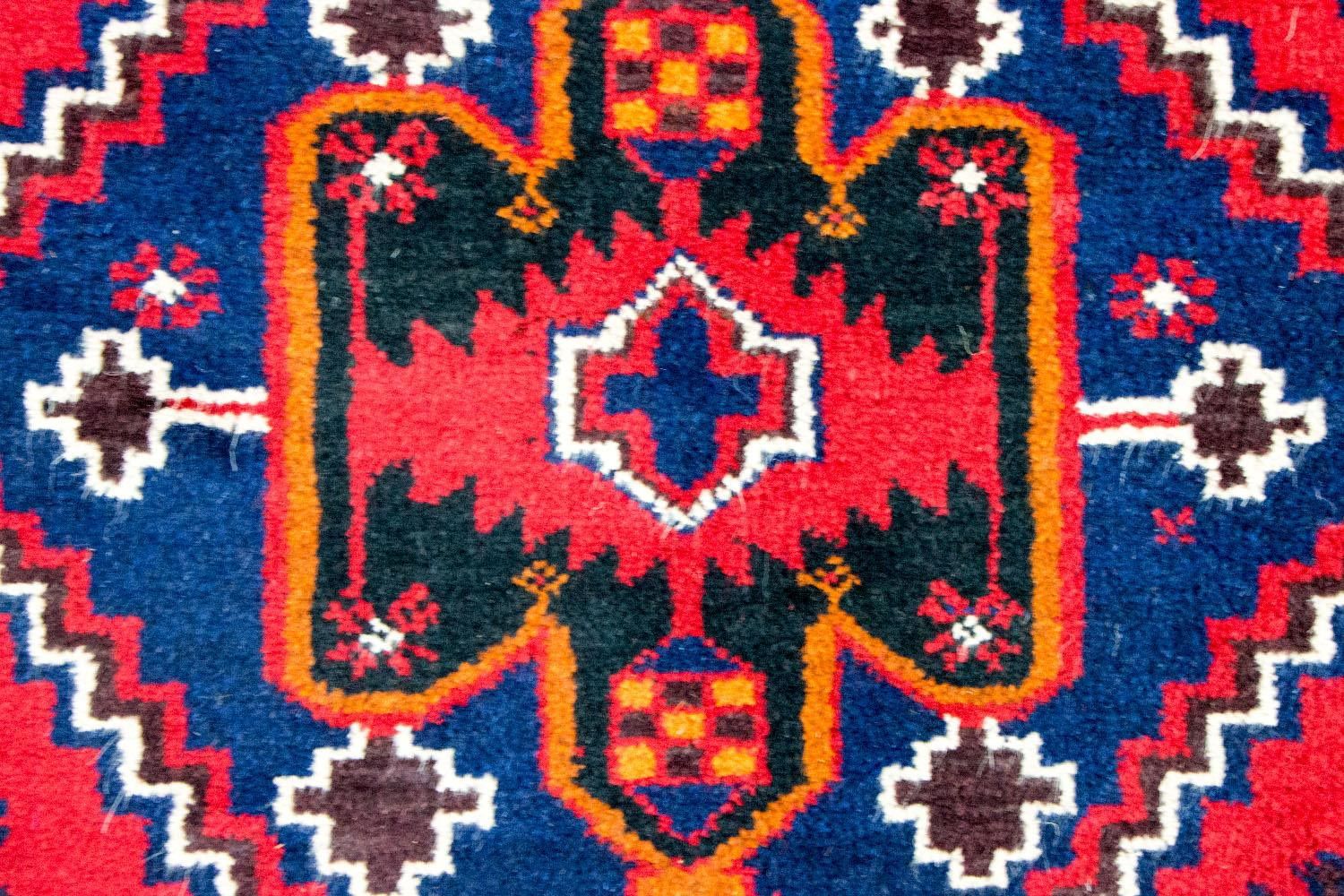 Tappeto Belutsch - 125 x 72 cm - rosso