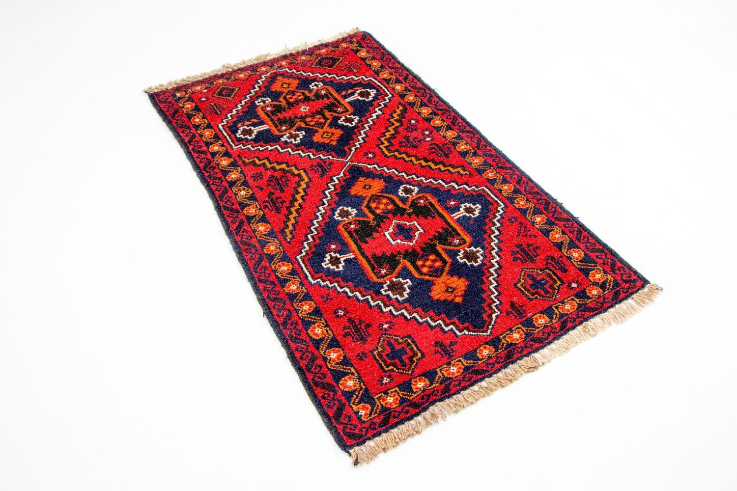 Tappeto Belutsch - 125 x 72 cm - rosso