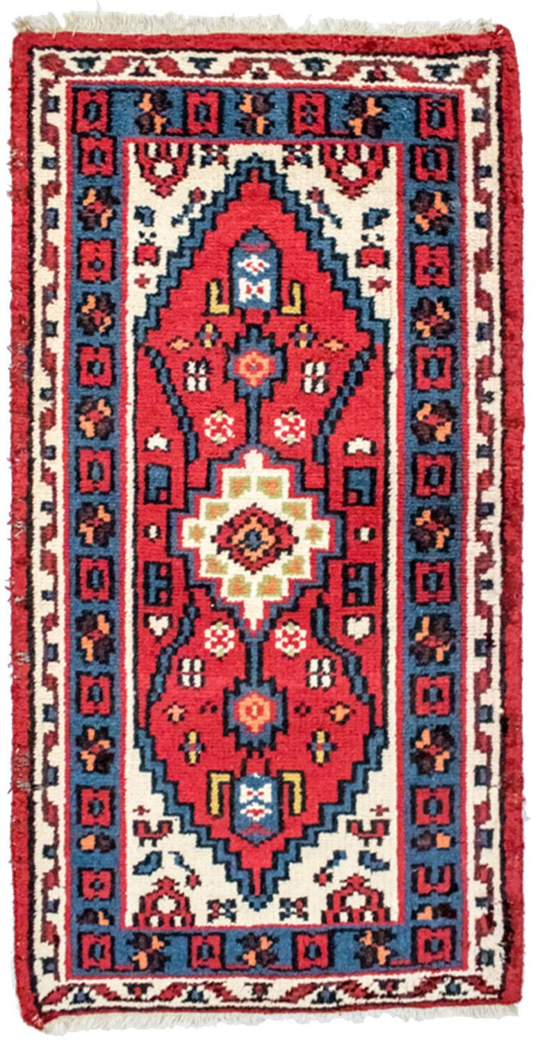 Tappeto orientale - 120 x 60 cm - rosso