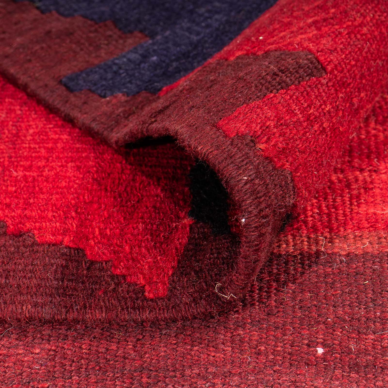 Tappeto corsia Tappeto Kelim - Vecchio - 315 x 155 cm - multicolore