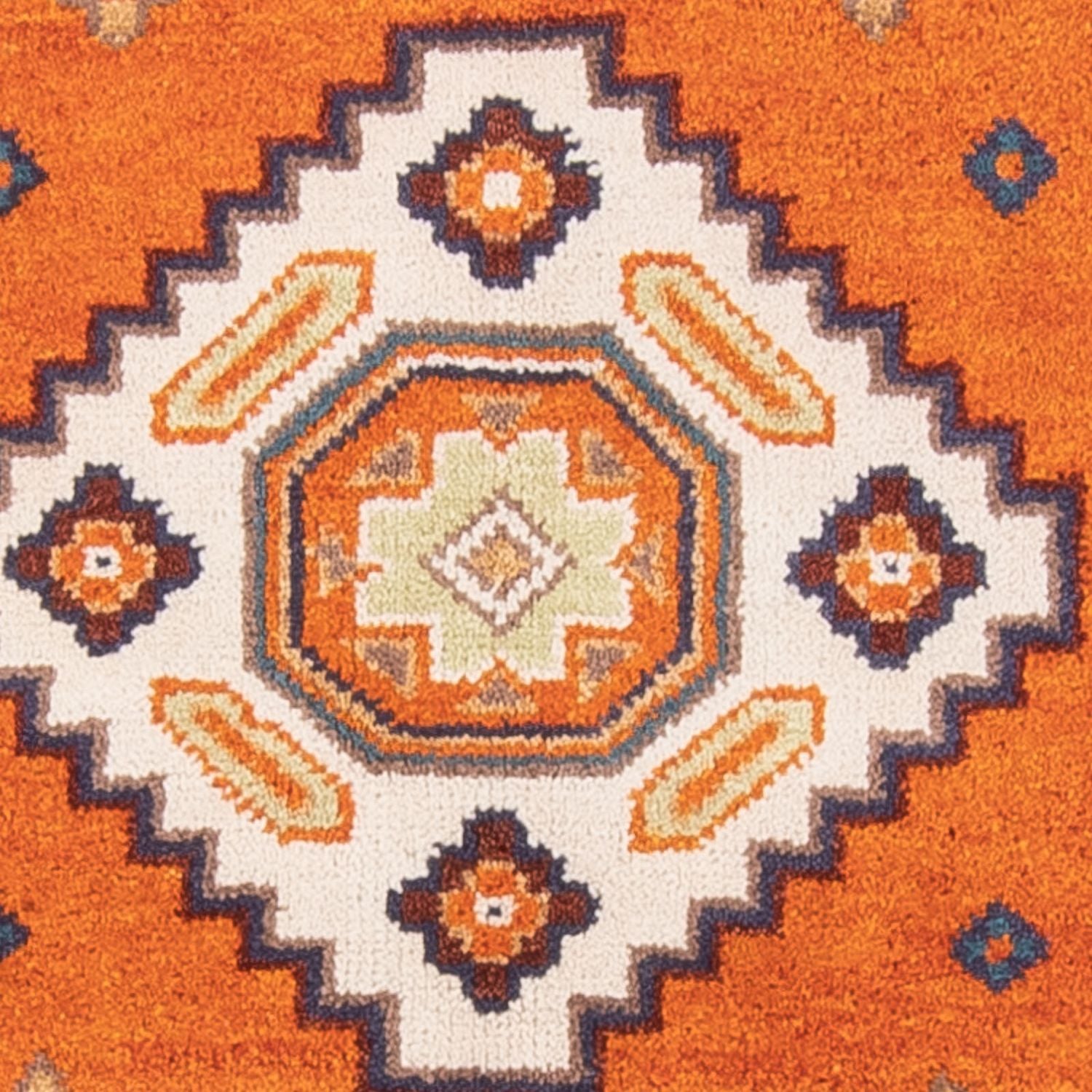 Tappeto Ziegler - Kazak - 204 x 147 cm - arancione