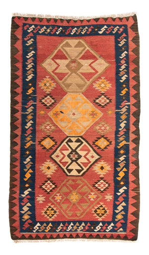 Tappeto Kelim - Vecchio - 200 x 110 cm - multicolore