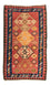 Tappeto Kelim - Vecchio - 200 x 110 cm - multicolore