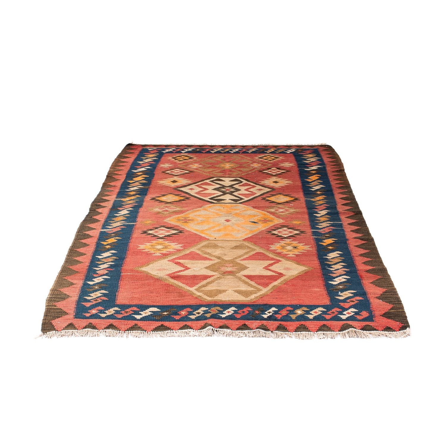 Tappeto Kelim - Vecchio - 200 x 110 cm - multicolore