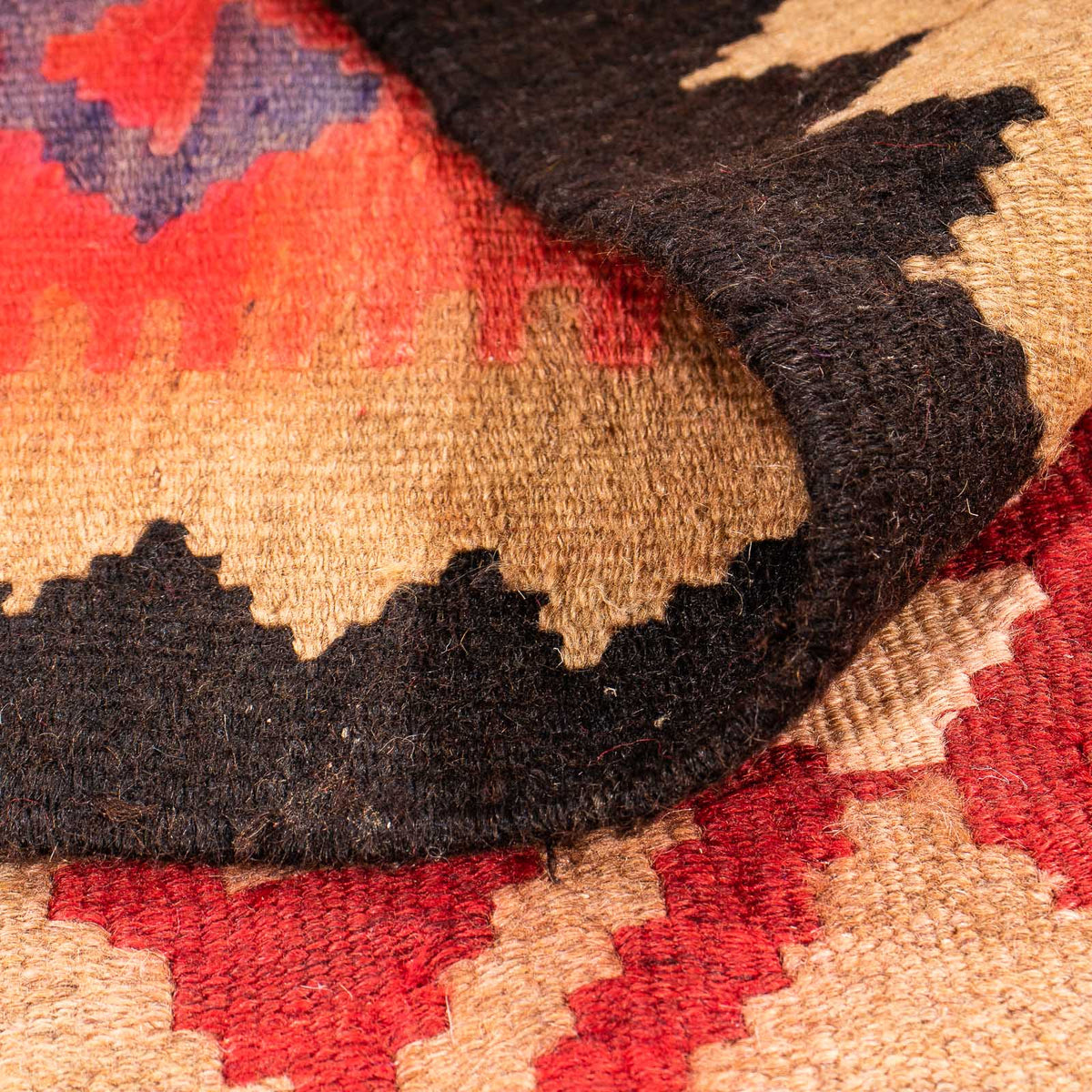 Tappeto corsia Tappeto Kelim - Vecchio - 240 x 117 cm - multicolore